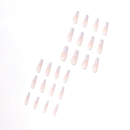 Grey flame PRESS ON NAILS