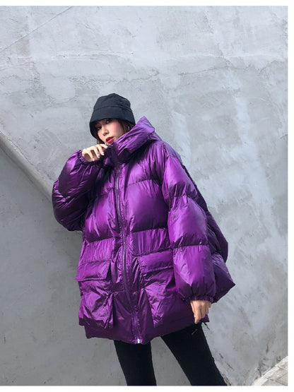 LOOSE PADDED BREAD COTTON COAT