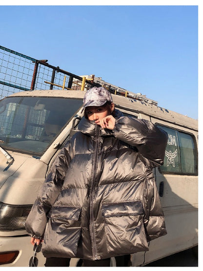 LOOSE PADDED BREAD COTTON COAT