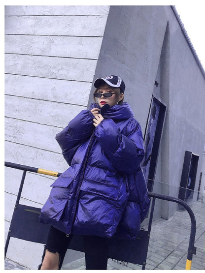 LOOSE PADDED BREAD COTTON COAT