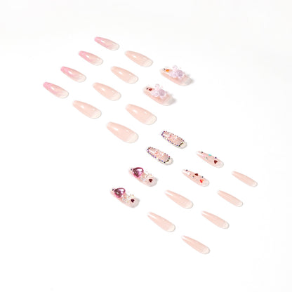 Flame nail patch Press on nails