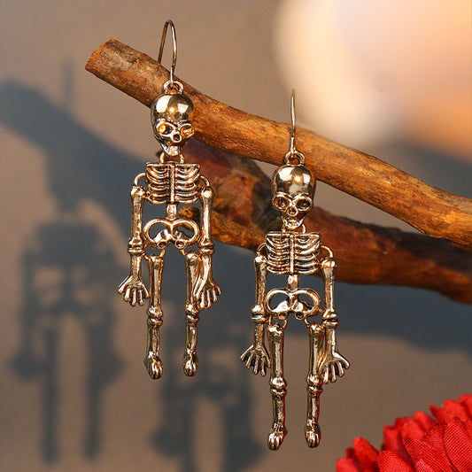 Skull Halloween Earrings