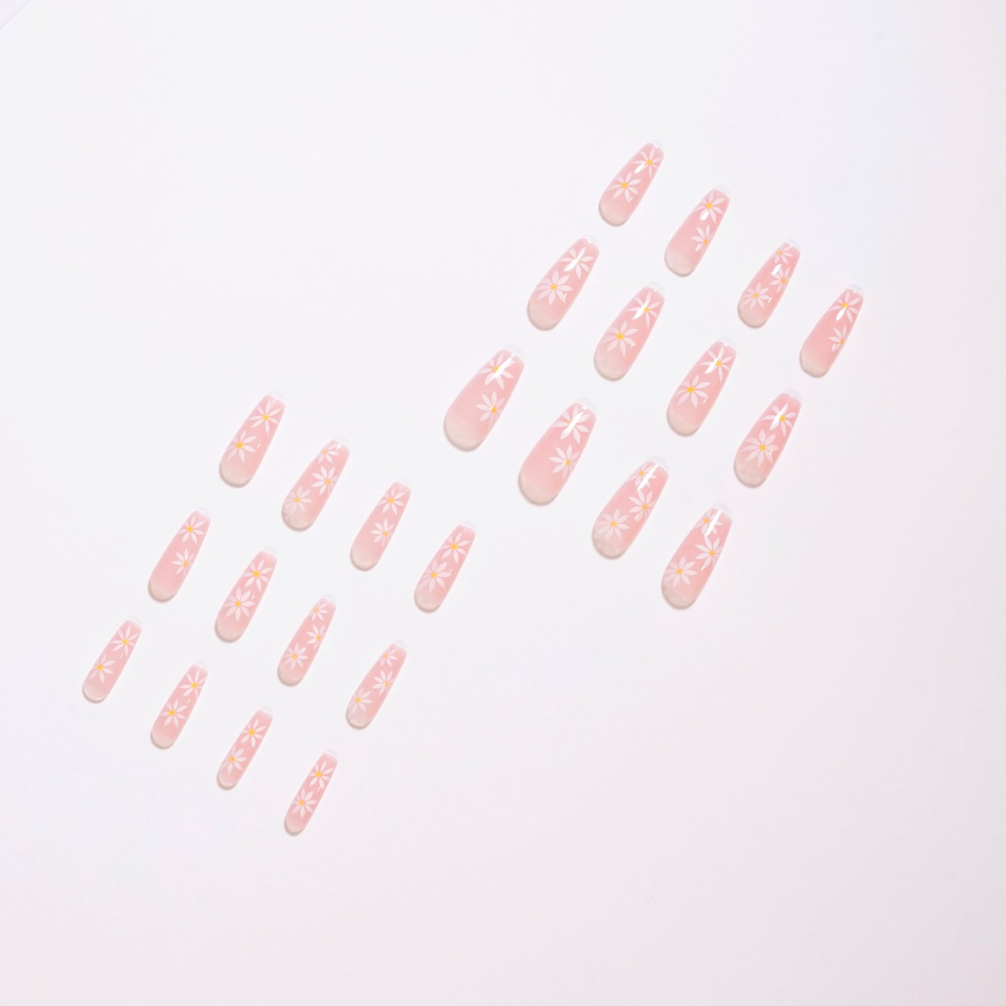 Tianyuanfeng sunflower PRESS ON NAILS