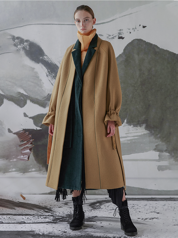 Autumn Winter Elegant  Trench Coat
