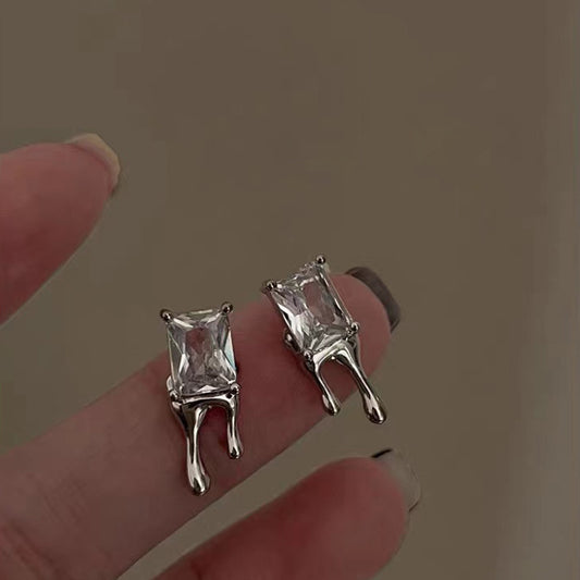 Diablo lava drop diamond earrings