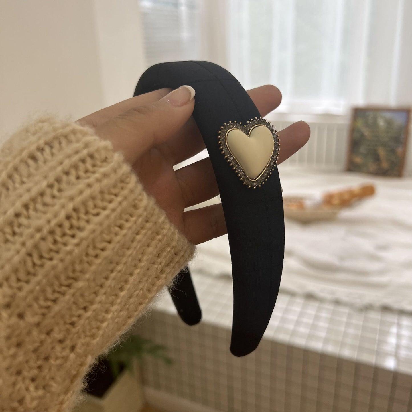 Black sponge Hair Bands