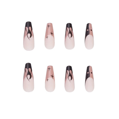 Flame PRESS ON NAILS
