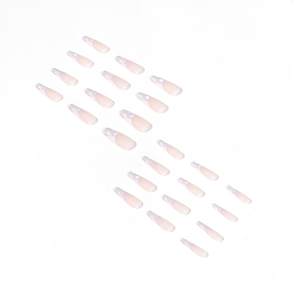 Grey flame PRESS ON NAILS