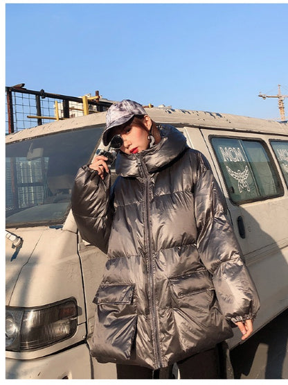 LOOSE PADDED BREAD COTTON COAT