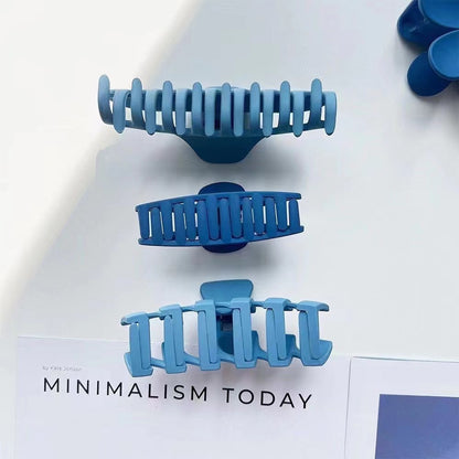 Rhine Blue Hair Clips