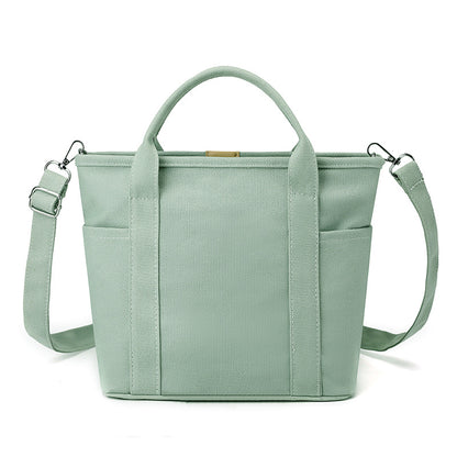 Casual large-capacity shoulder bag fashion messenger bag new tote bag Joker handbag canvas handbag