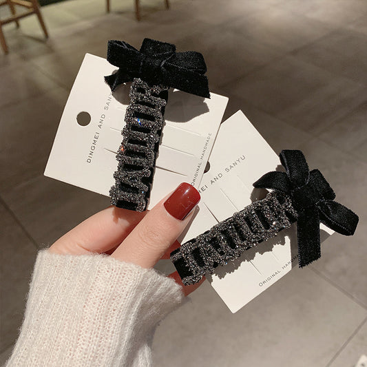 Vintage Diamond Hair Clips