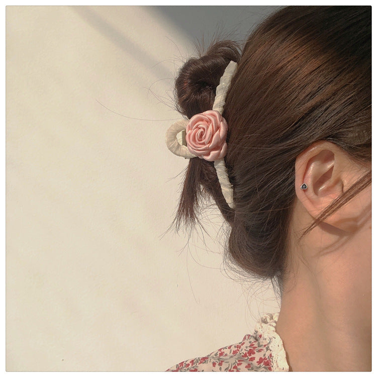 Art Roses Hair Clips