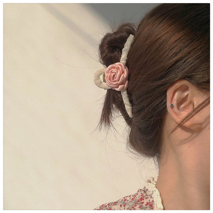 Art Roses Hair Clips