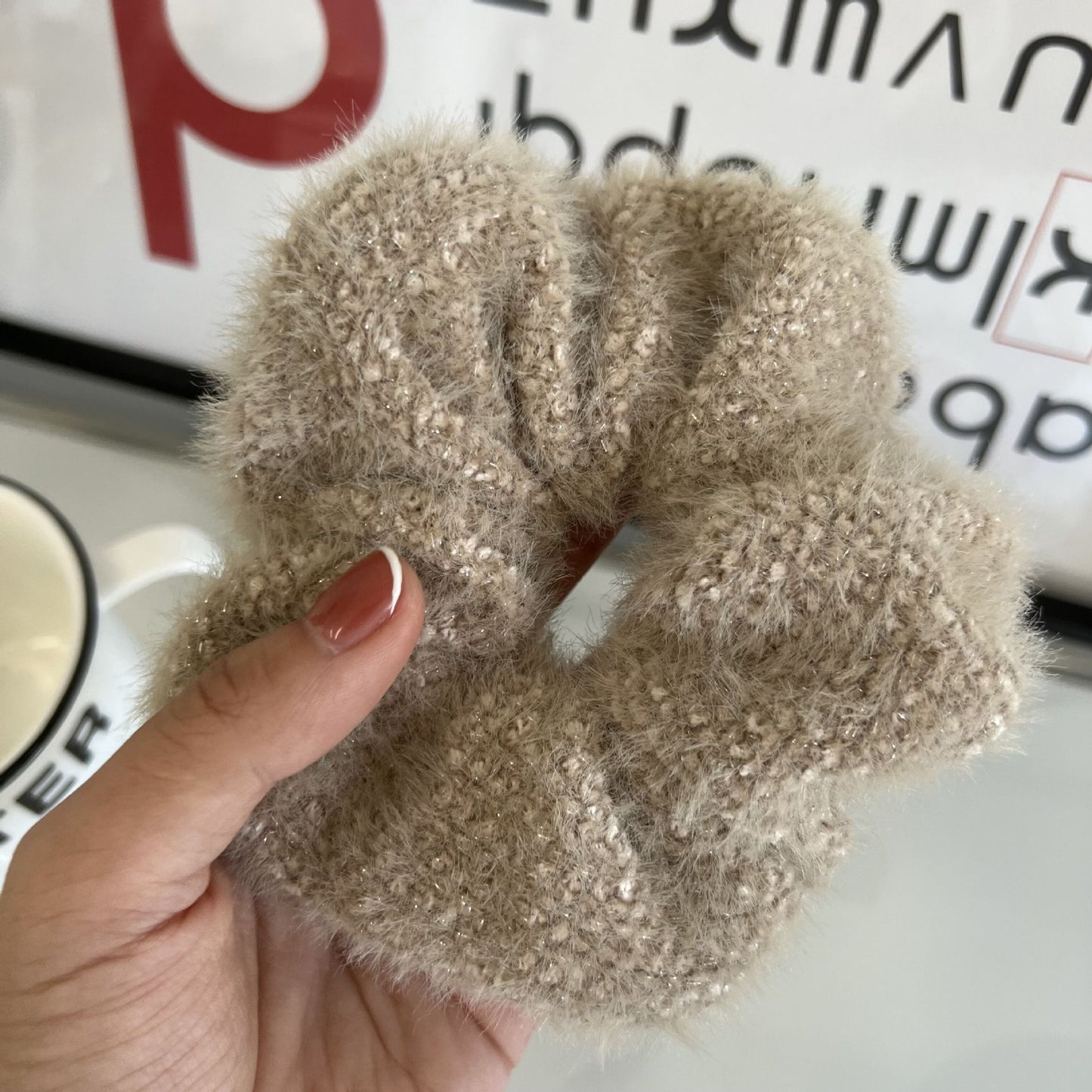 Plush Rope Tie Hair Ties