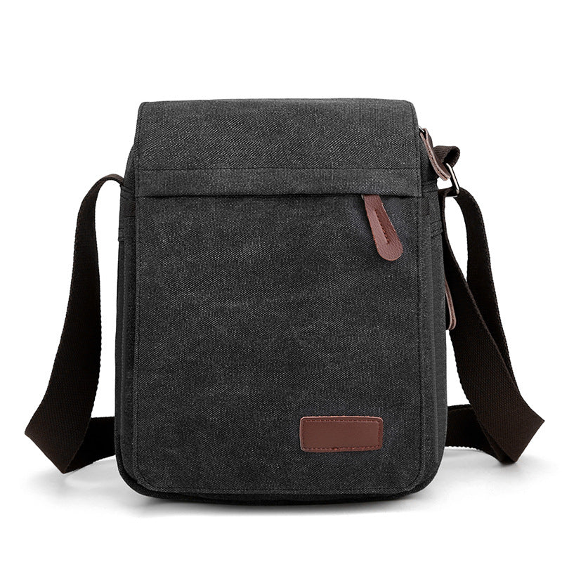 Casual men's Bag Mini men's and women's hand messenger bag 2021 new men's Messenger Bag Canvas Single Shoulder Messenger Bag