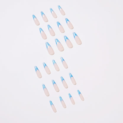 French halo PRESS ON NAILS