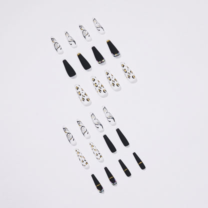 Butterfly Leopard Print PRESS ON NAILS