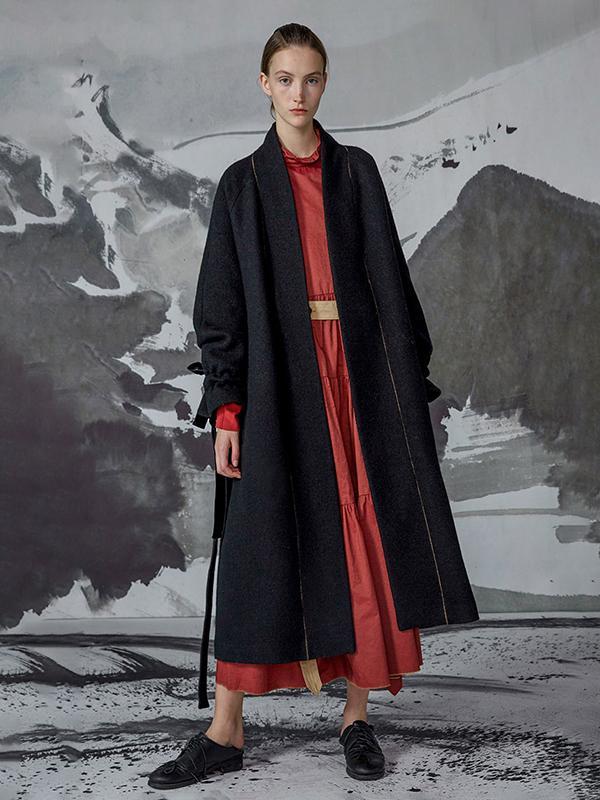 Autumn Winter Elegant  Trench Coat