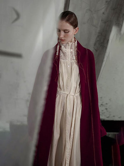 Autumn Winter Elegant  Trench Coat