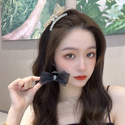 Double-sided bow Hair Clips