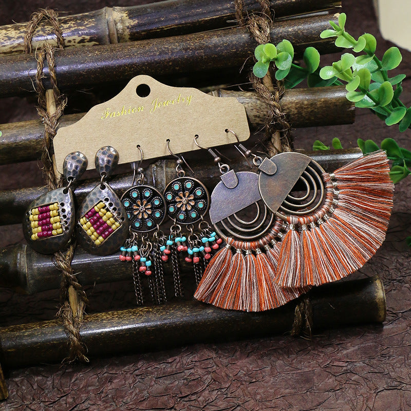 Fashion national earrings