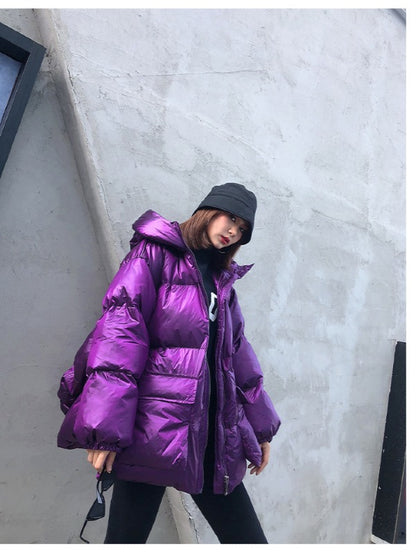 LOOSE PADDED BREAD COTTON COAT