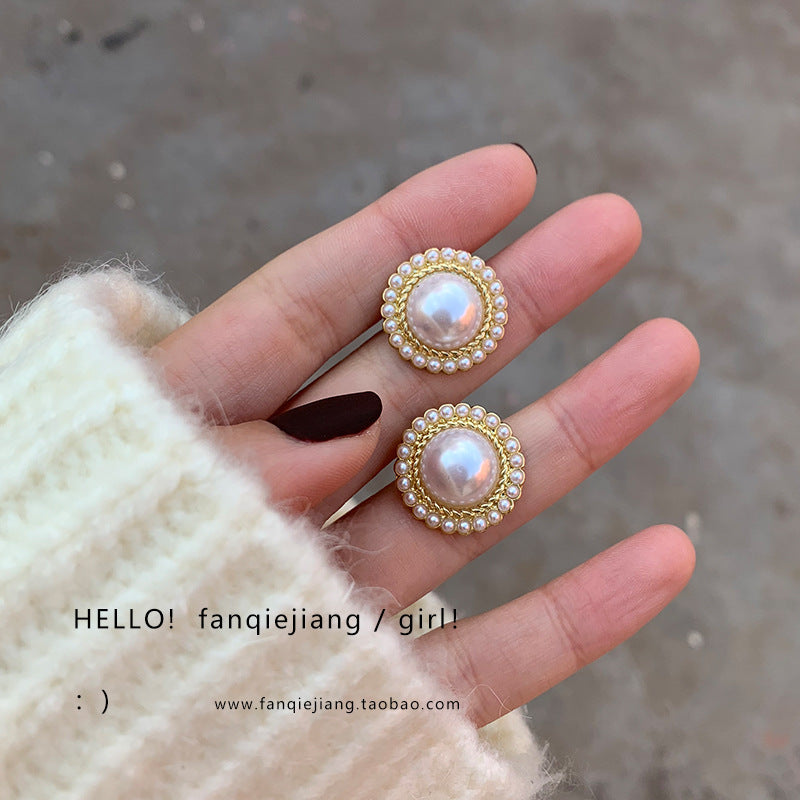 Wholesale pearl earrings earrings