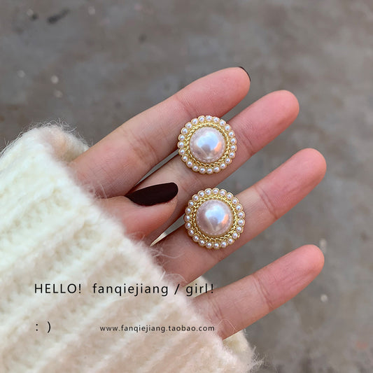 Wholesale pearl earrings earrings
