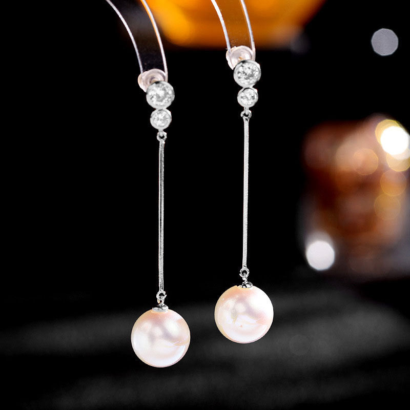 Zircon earring