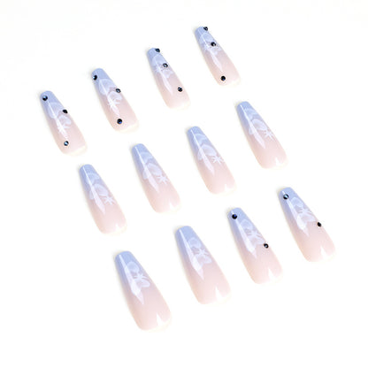 rhinestone PRESS ON NAILS