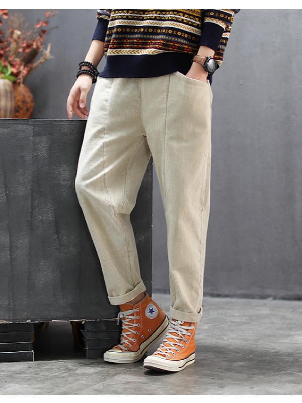 RETRO LOOSE COMFORTABLE HAREM PANTS