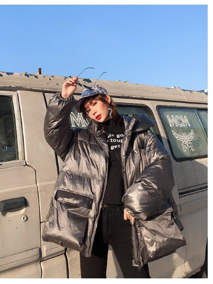 LOOSE PADDED BREAD COTTON COAT