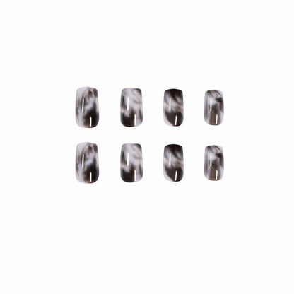 Faint, cold and dark style PRESS ON NAILS