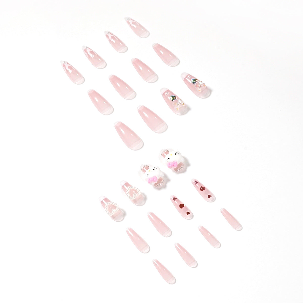 Millennium spice girl PRESS ON NAILS