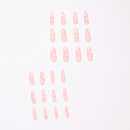 Tianyuanfeng sunflower PRESS ON NAILS