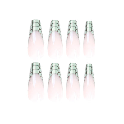 Crocodile pattern PRESS ON NAILS
