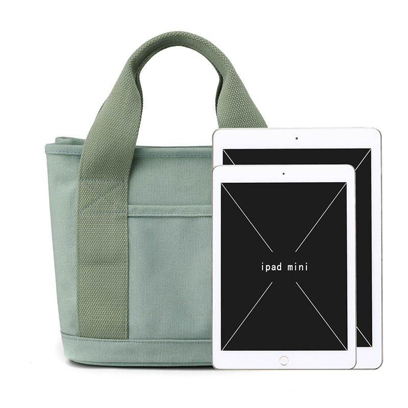Versatile leisure Women's canvas bag 2022 new canvas bag women's fashion leisure large capacity portable Tote Bag