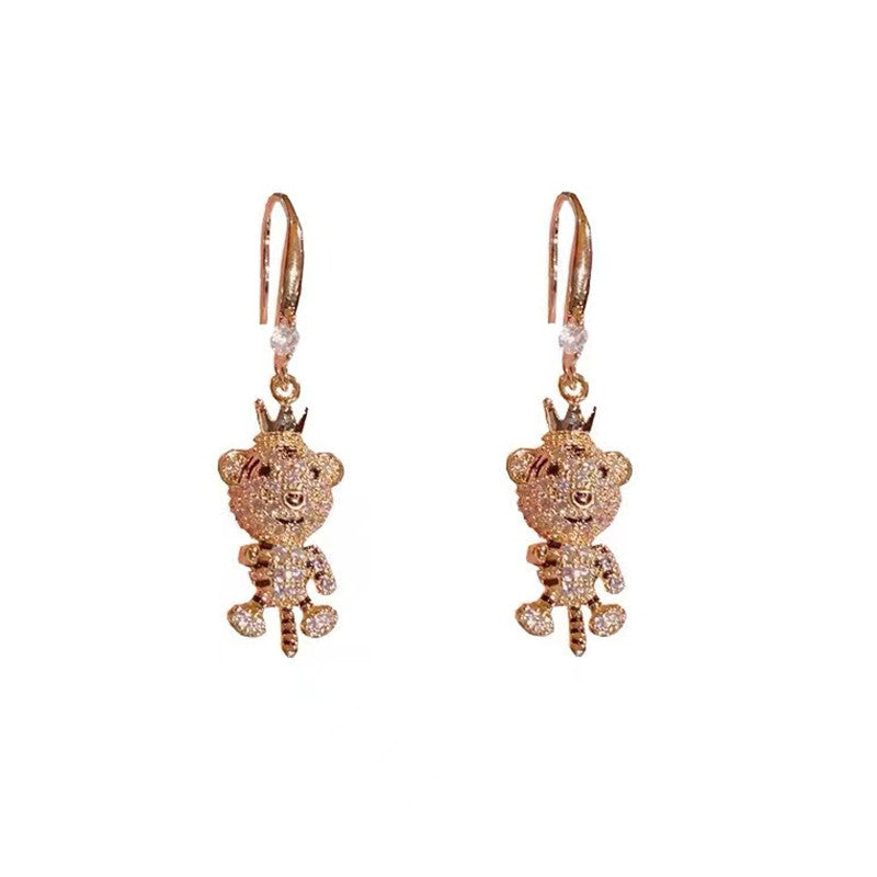 Wholesale little tiger Earrings
