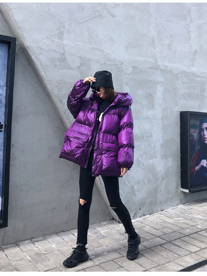 LOOSE PADDED BREAD COTTON COAT