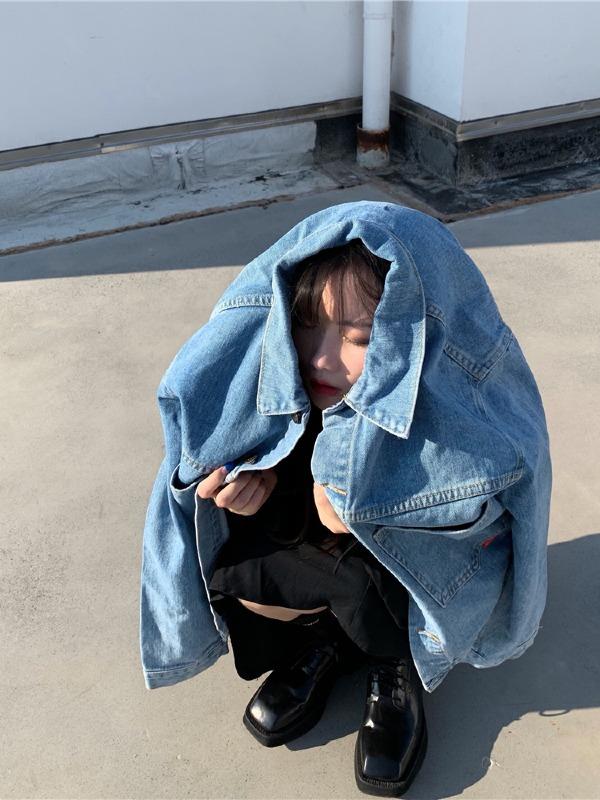 Original Solid Irregularity Shirt Dress