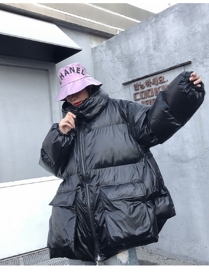 LOOSE PADDED BREAD COTTON COAT