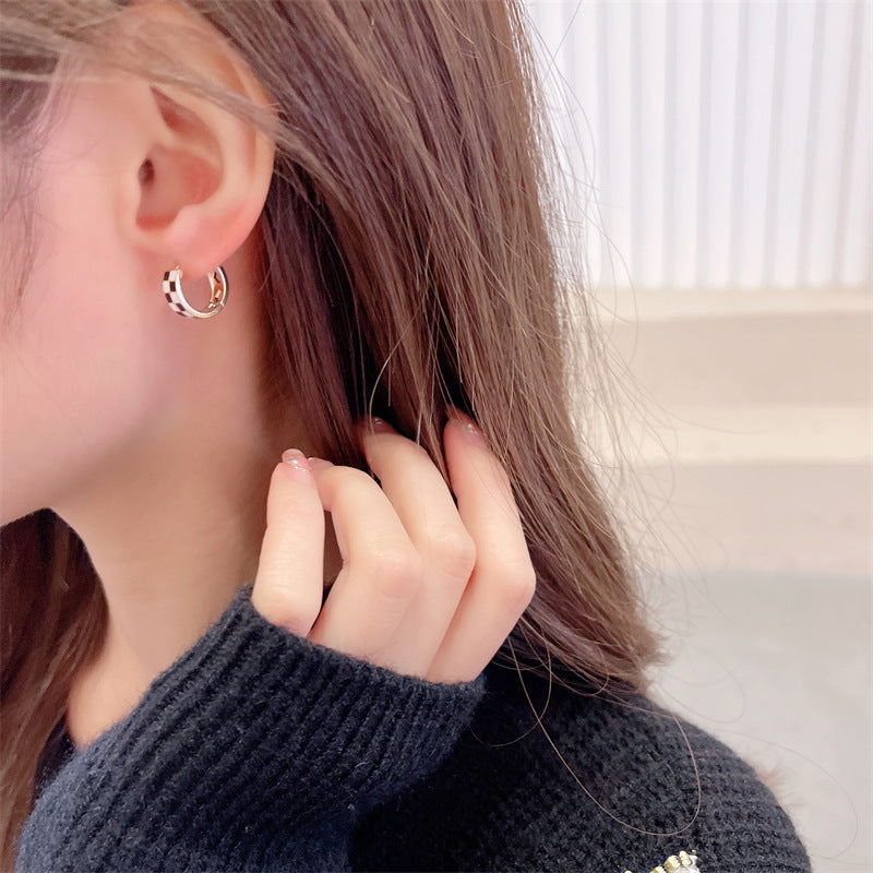 Checkerboard Earrings