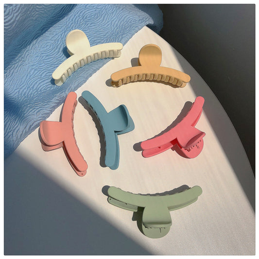 Matte colored Hair Clips