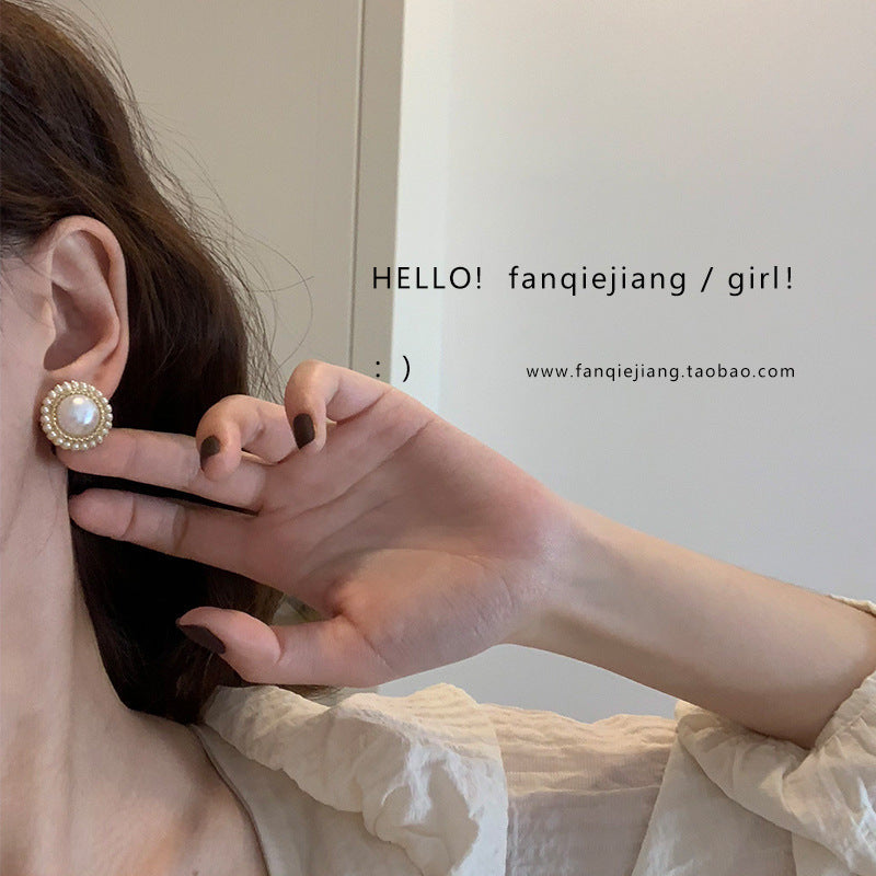 Wholesale pearl earrings earrings