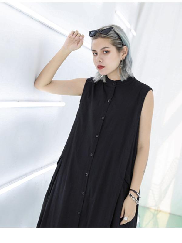 Elegant Casual Sleeveless Long Dress