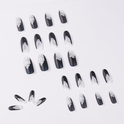 Dark baroque butterfly PRESS ON NAILS
