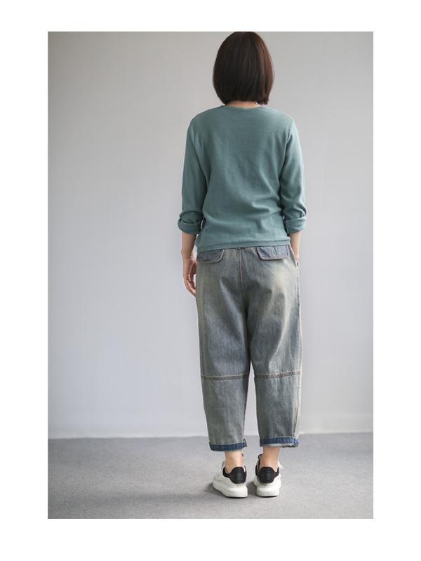 CASUAL LIGHT KNITTING TOPS