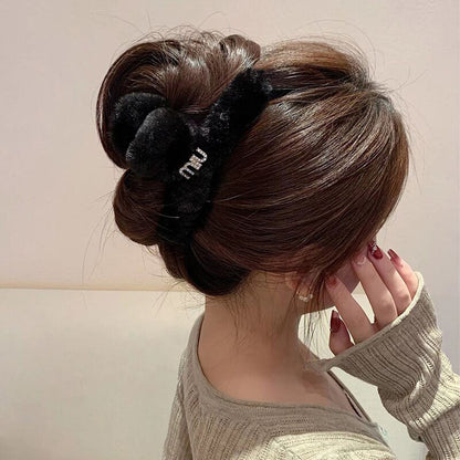 Large hairy letters Hair Clips