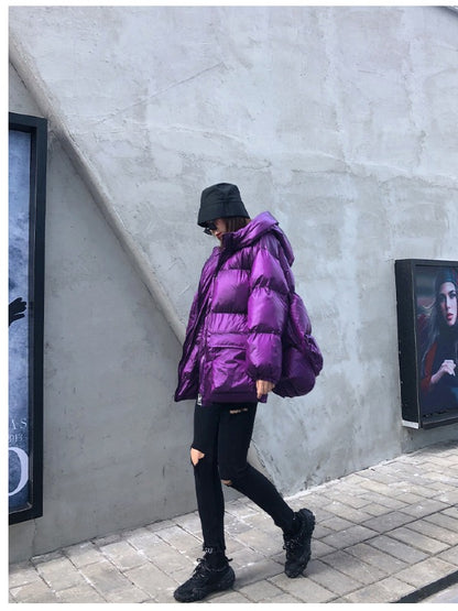 LOOSE PADDED BREAD COTTON COAT